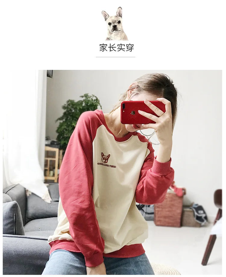 2022 Spring and Autumn New Style Pet Parent-child Clothing Bichon Cat Clothes Embroidered Dog Costumes