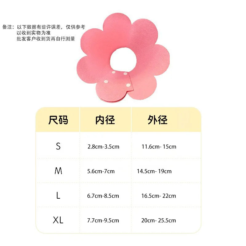 Cat Cone Collar Yellow Soft to Stop Licking, Cat Recovery Collar for Small Large Cats,Collar for Small Dogs Teddy Dog, Cat Neck
