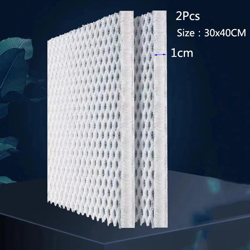 3D Aquarium Filtration Fiber Prevent Water Blockage Fish Tank Biochemical Filter Practical Bio.Sponge Pad Skimmer Supplies New