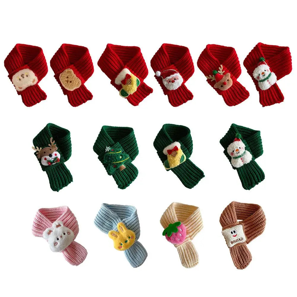 45cm Cat New Year Scarf Pet Accessories Kitten Christmas Winter Bib Birthday Dog Bichon Scarf Soft And Comfortable Fabric Cute P