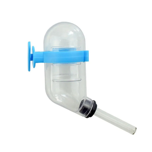 60ml Plastic Hamster Water Drinking Bottle Rat Pet Dispenser Cylindrical Feeder Cage Hanger Water Bottle Dispenser With Clip
