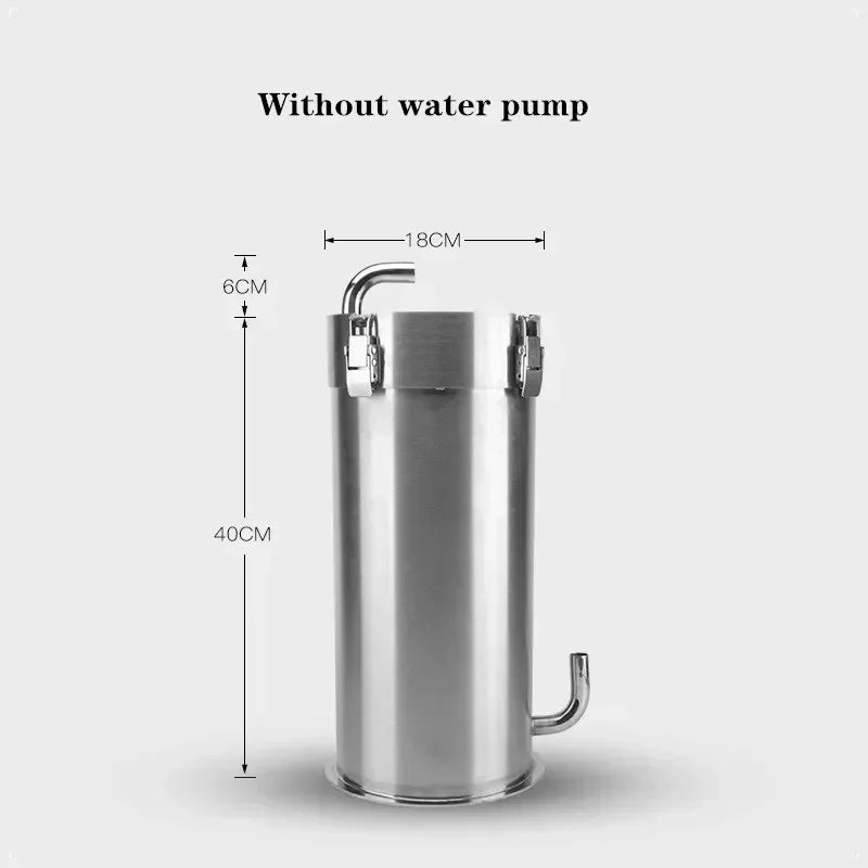 Premium Quality Aquarium Canister Stainless Steel Pro External Canister Filter ADA Style Fish Tank Filter Bucket filtro acuario
