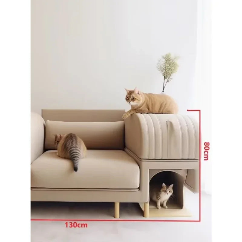 3D Print Cat Bed Kennel Pet Sofa Scratch-Resistant Easy to Clean Pets and Humans Sharing Furniture Customized