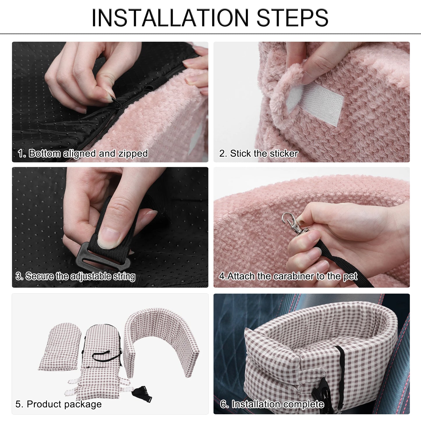 UXCELL Dog Car Seat Bags Waterproof Hammock Pet Travel Dogs Carrier Bed Protector Car Rear Back Seat Mat Safety Accessories