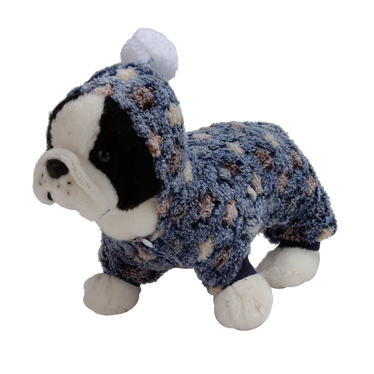 2024 Pet Dog Clothes Pajamas Cold Weather Coats Pet Four Legged Pajamas Apparel Soft Flannel Dog Jumpsuit Costume Apparel