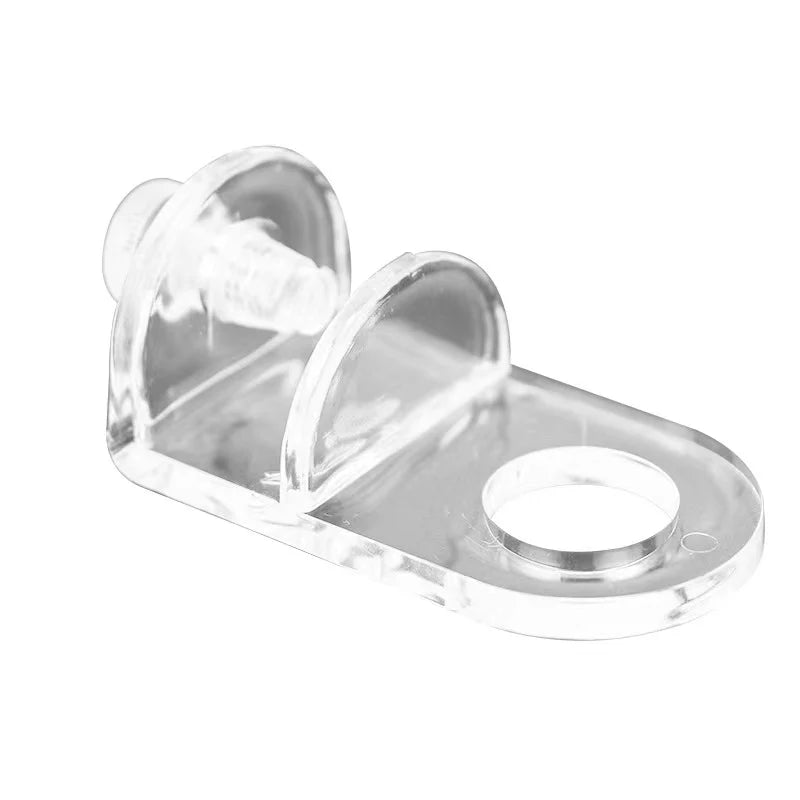 Acrylic Aquarium Fish Tank Clips universal Sprinkler Head Bracket Fixing Clip Accessories For Aquarium Floating Ball Bracket