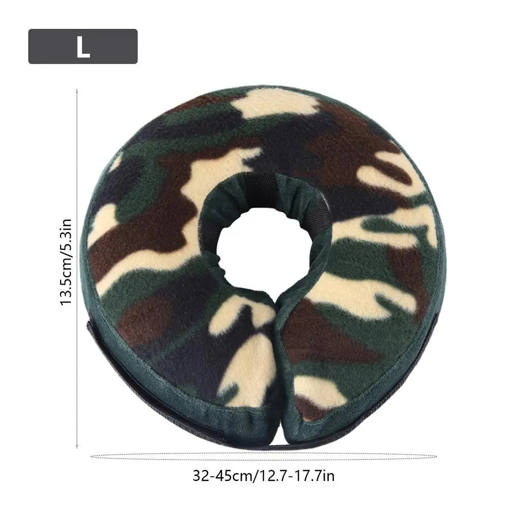 Inflatable Dog Collar Soft Cones For Dogs Adjustable Inflatable Collar For Dogs And Cats Soft Pet Operation Recovery Collar Does