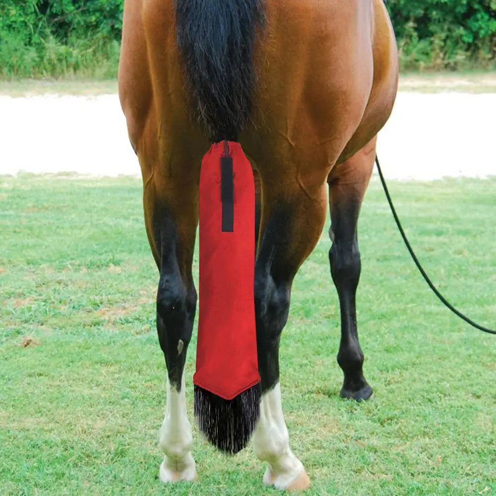 Tail Bags For Horses Waterproof Horsetail Protection Bags Anti-dirty Braided Tail Cover Protector Horse Grooming Supplies For