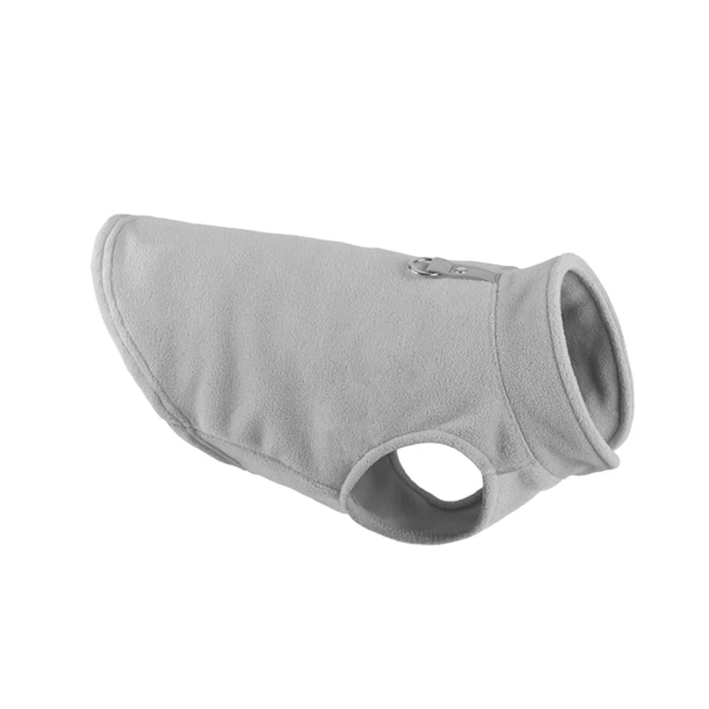 Pet Clothing Dog Fleece Vest Cold Weather Pullover Dog Jacket Winter Dog Clothes Sweater Coat with Leash Ring for Small Dogs Cat