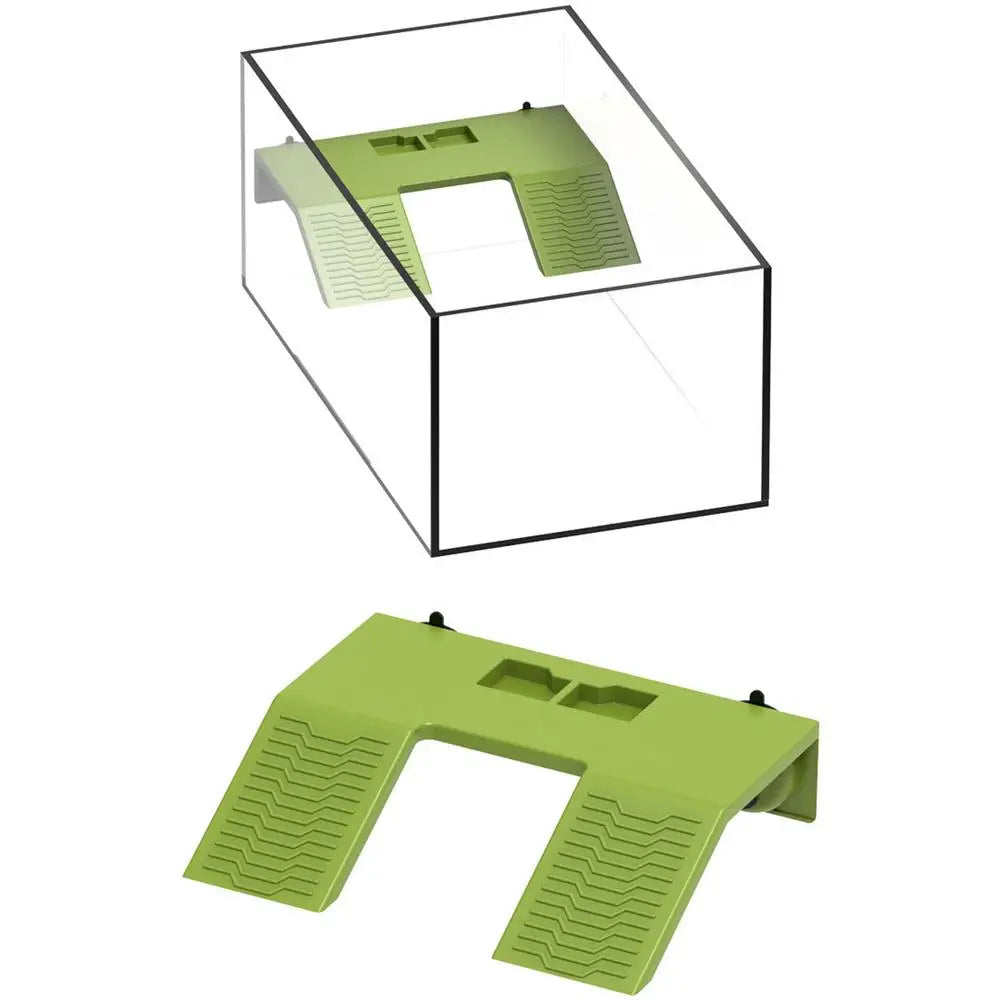 Turtle Basking Ladder Turtle Habitat Turtle Climbing Ramp Turtle Dock Floating for Reptile Terrarium Aquarium Accessory