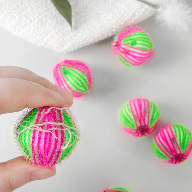 2/4pcs Pet Hair Remover Hair Catcher Reusable Clothes Filter Washing Machine Balls Clean Laundry Ball Washing Machine Accessory