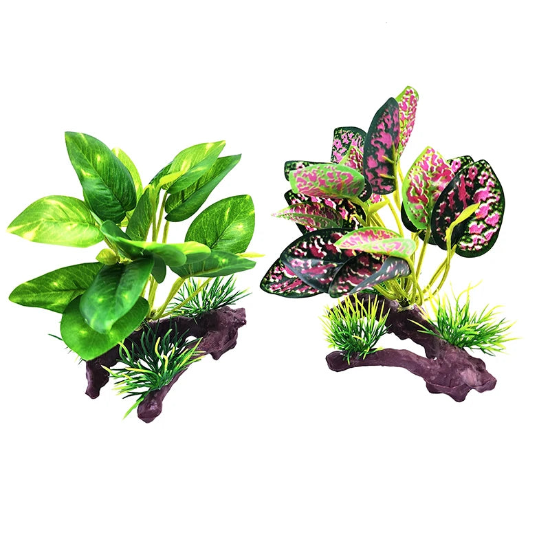 Artificial Underwater Grass Aquarium Fish Tank Simulation Decoration Aquarium Backgrounds Plants Water Grass Accessories Home