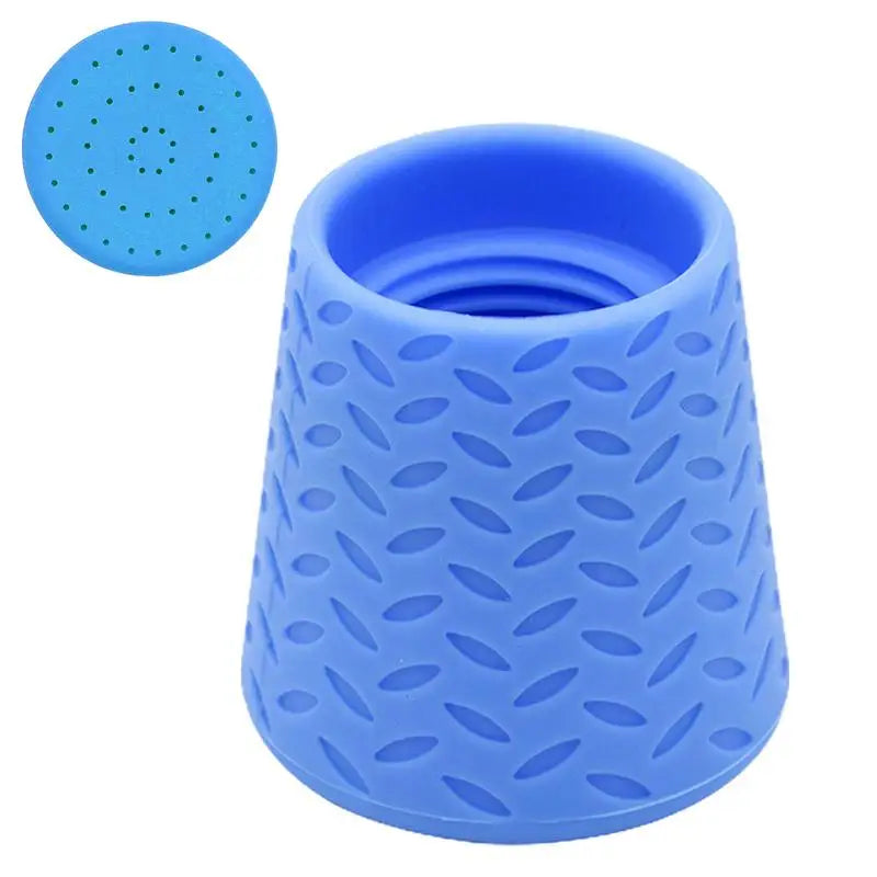 Dog Bath Sprayer Portable Outdoor Shower for Dogs Outdoor Water Sprayer Nozzle Adapters for Pet Shower Silicone Dogs Shower