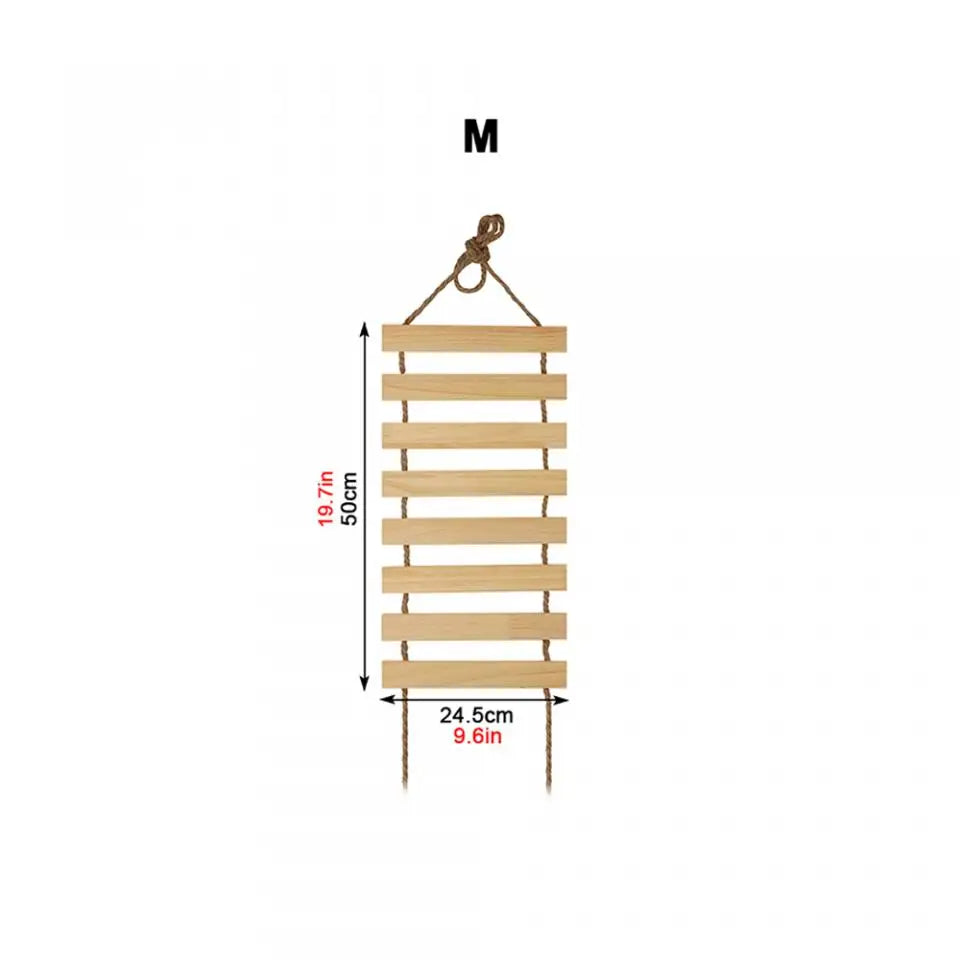 Cat Wall Shelves 100CM Long Cat Bridge for Indoor Cats Climber Cloud Shelf Kitty Bed and Perches Wooden Cat Wall Furniture