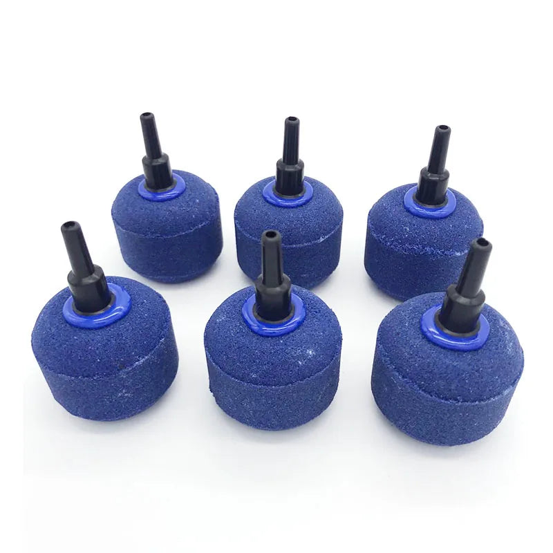 1Pcs 2cm/3cm/4cm/5cm Aquarium Round Shape Air Bubble Stone Aeration Aerator Fish Tank Pump Hydroponic Oxygen Plate Accessories