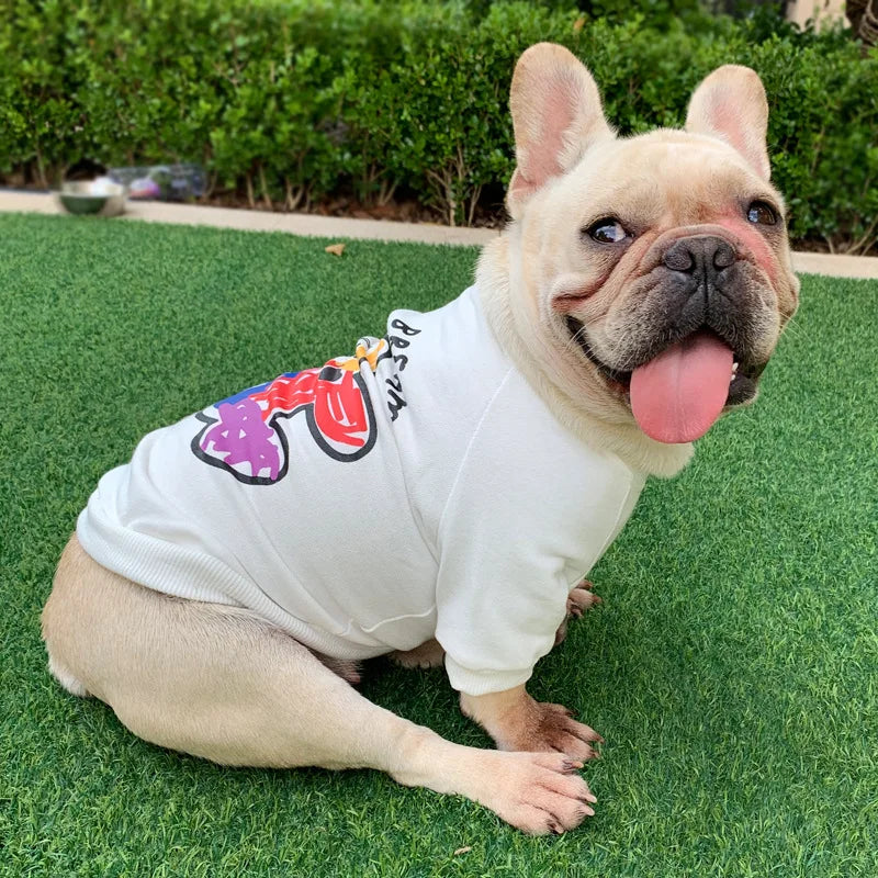 The New Dog Costume Dog Clothes for Small Dogs Parent-child Wear Spring and Autumn Pure Cotton Three Colors Seven Sizes