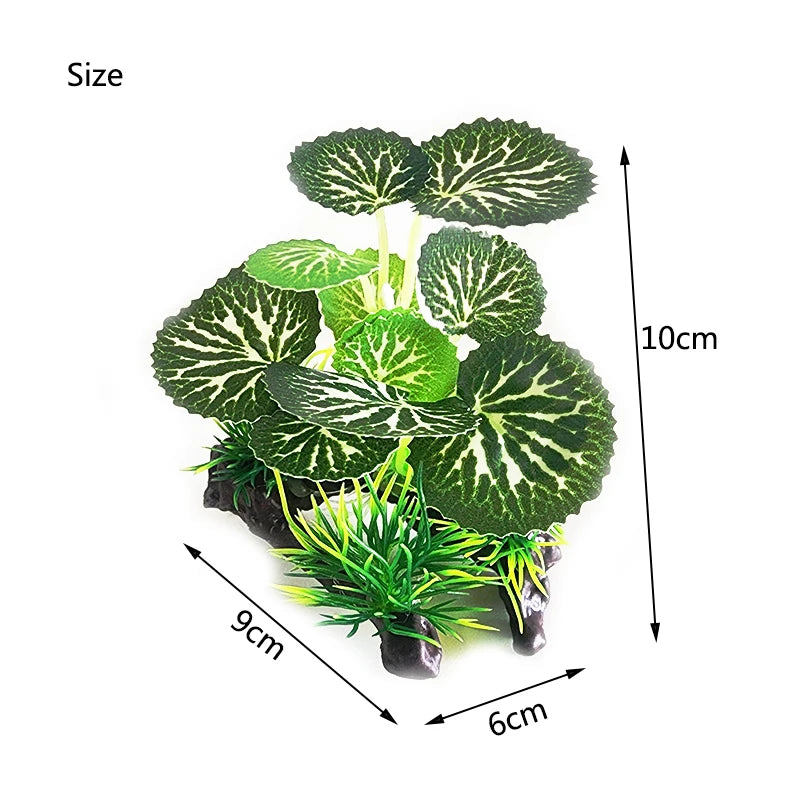 Artificial Underwater Grass Aquarium Fish Tank Simulation Decoration Aquarium Backgrounds Plants Water Grass Accessories Home