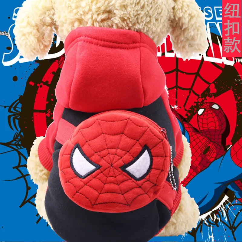 New Dog Clothes Autumn Winter Pet Products Pets Coats Soft Cotton Hoodies For Small Dogs Chihuahua Clothes Cartoon Pet Outfit