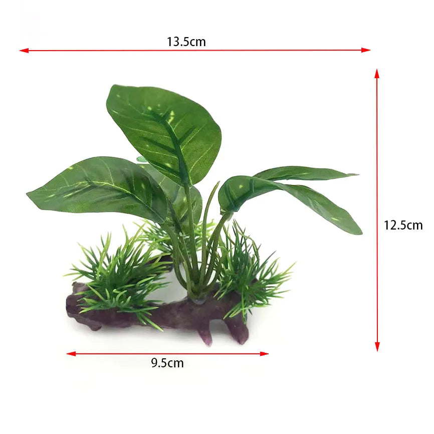Beautiful Simulation Artificial Aquarium Plastic Plants Decoration Aquatic Fish Tank Ornaments Water Grass Landscape Decor