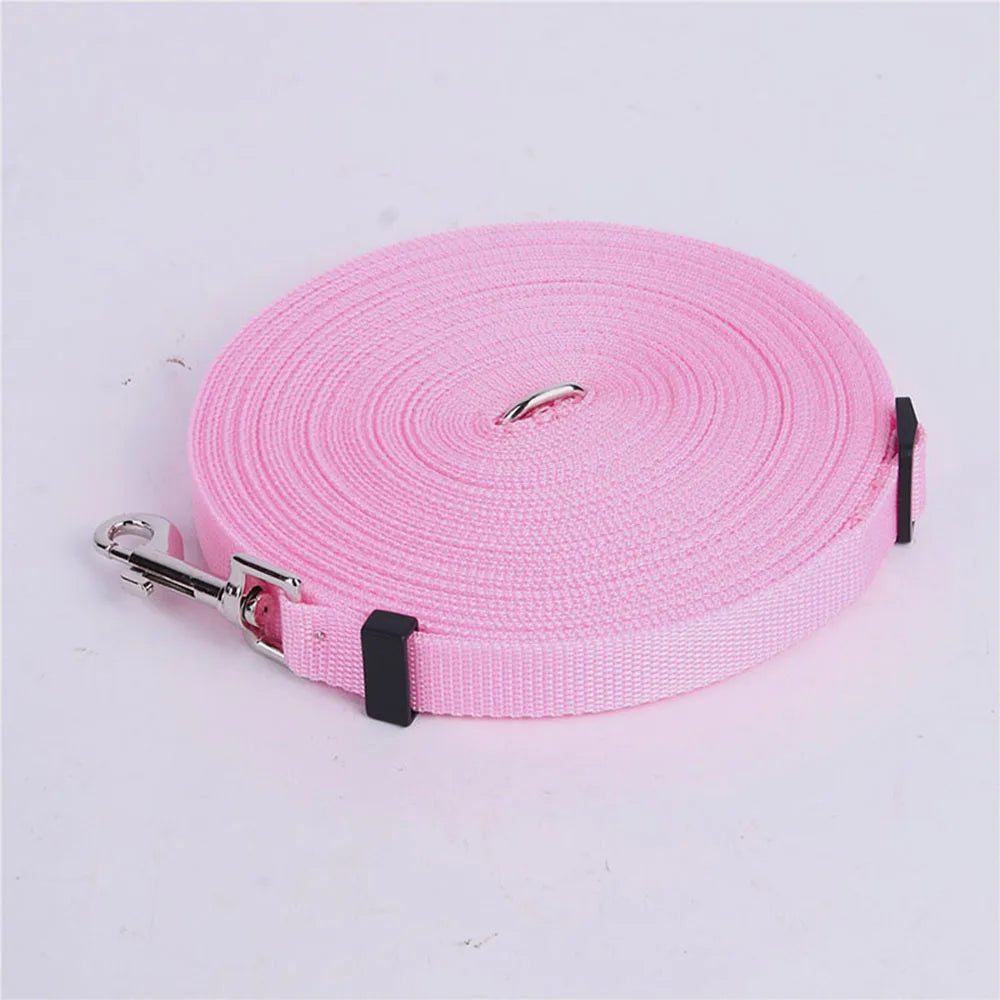 Long Dog Training Leash Tracking Line Puppy Obedience Recall Training Agility Lead 10m 20m 30m 50m Leash for Play Camp Backyard