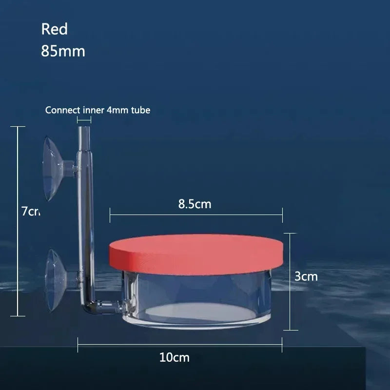 High transparency Acrylic Air Pump Sand Stone Aquarium Oxygen Pump Fresh Air Stone Nano Bubble Bar Aquarium Fish Tank Aerator