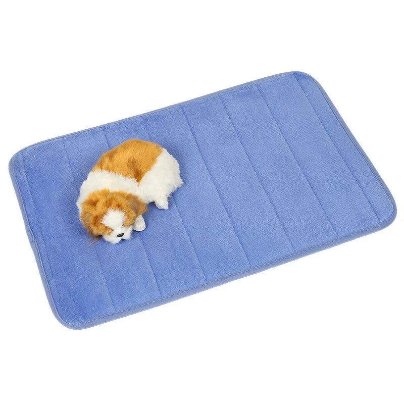 Thickened Pet Dog Mat Breathable Bite Resistant Dog Cat Sleeping Pad Washable Reusable Training Pad Dog Car Seat Four Seasons