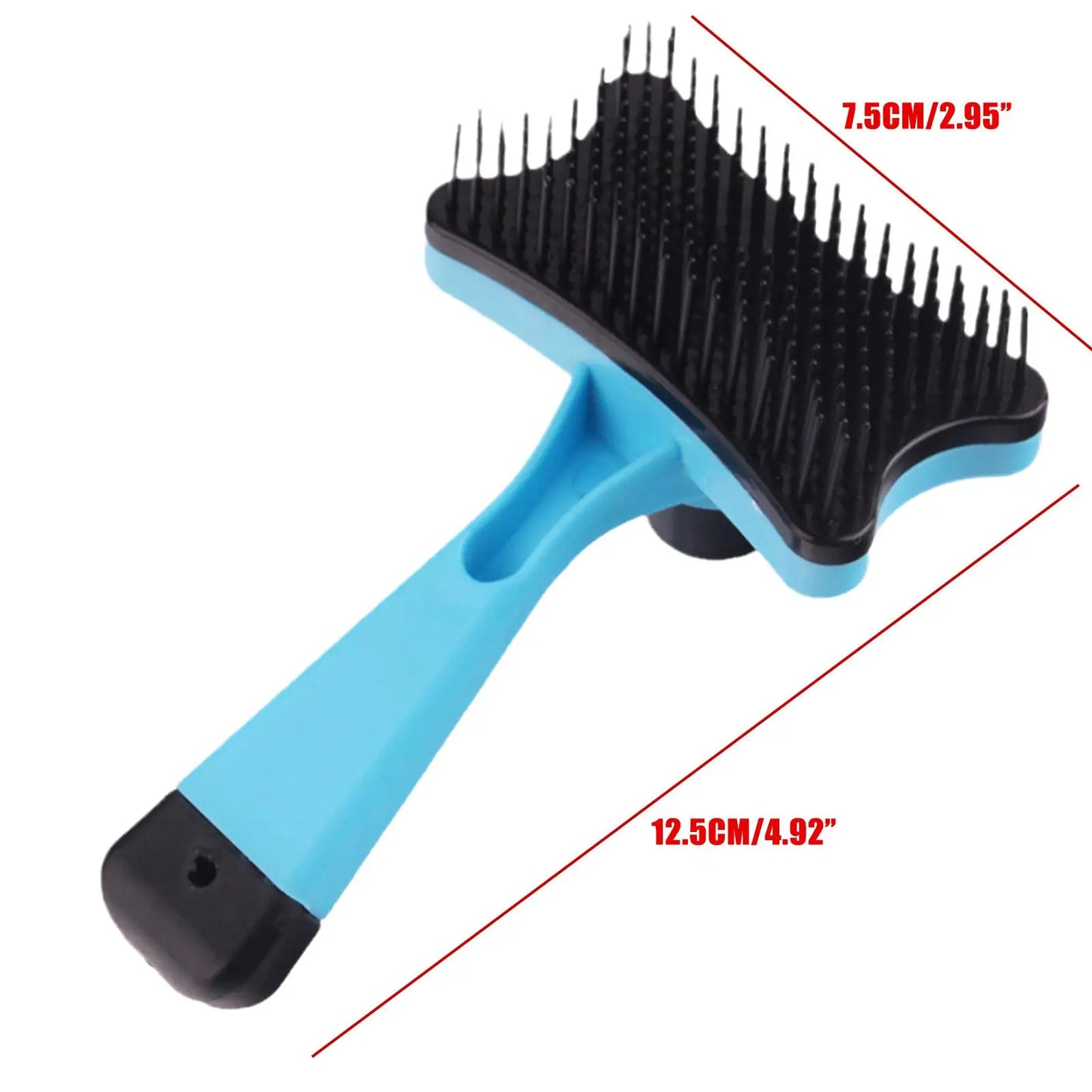 Pet Hair Removal Comb Cat Self Cleaning Brush Hair Tools Grooming Pet Accessories Puppy Cleaning Scraper Comb Remover Dog C S1I1