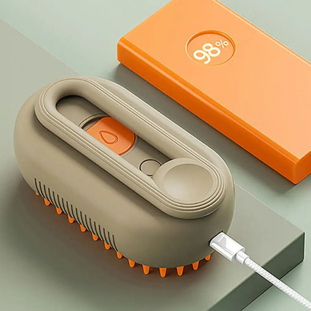 3 In 1 Electric Cat Steam Brush Steamy Dog Brush Spray Cat Hair Brushes For Massage Pet Grooming Comb Hair Removal Combs