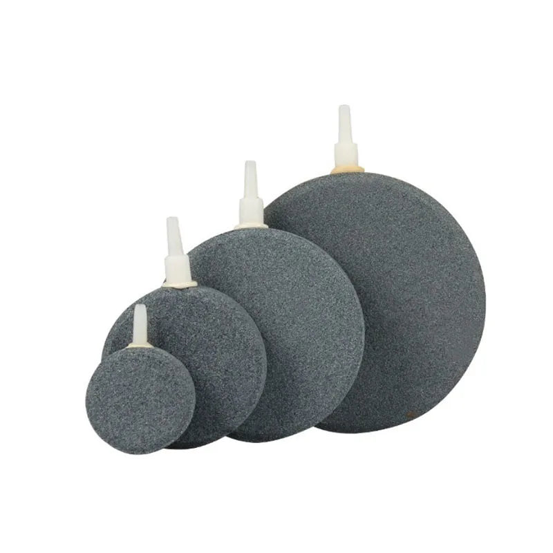 40/50/60/70/80/100mm Bubble Stone Aerator for Aquarium Fish Tank Pump Hydroponic Oxygen Plate Mini Air Pump Accessories Tube