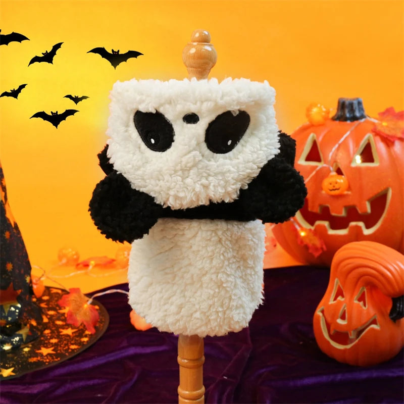 Cosplay Panda Sweatshirt Overalls for Dogs Winter Protective Cap French Bulldog Medium Puppy Jacket Wind Proof Pet Cat Clothes