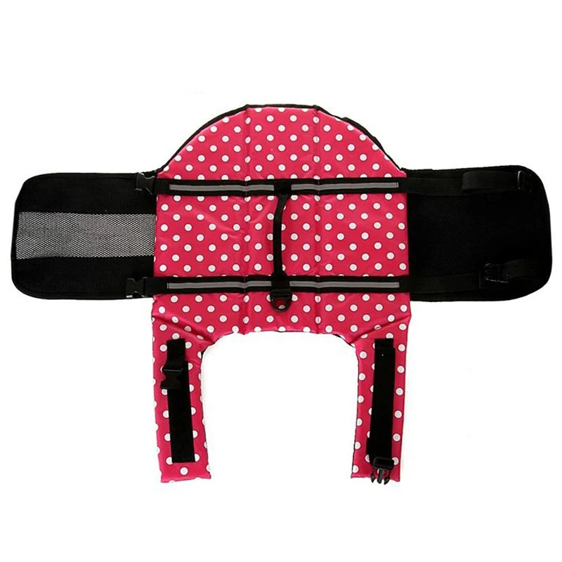 Large Medium Pet Dog Life Jacket Oxford Floating Husky Summer Pet Supplies Quick Drying Seaside Safety Exercise Dog Swimsuits