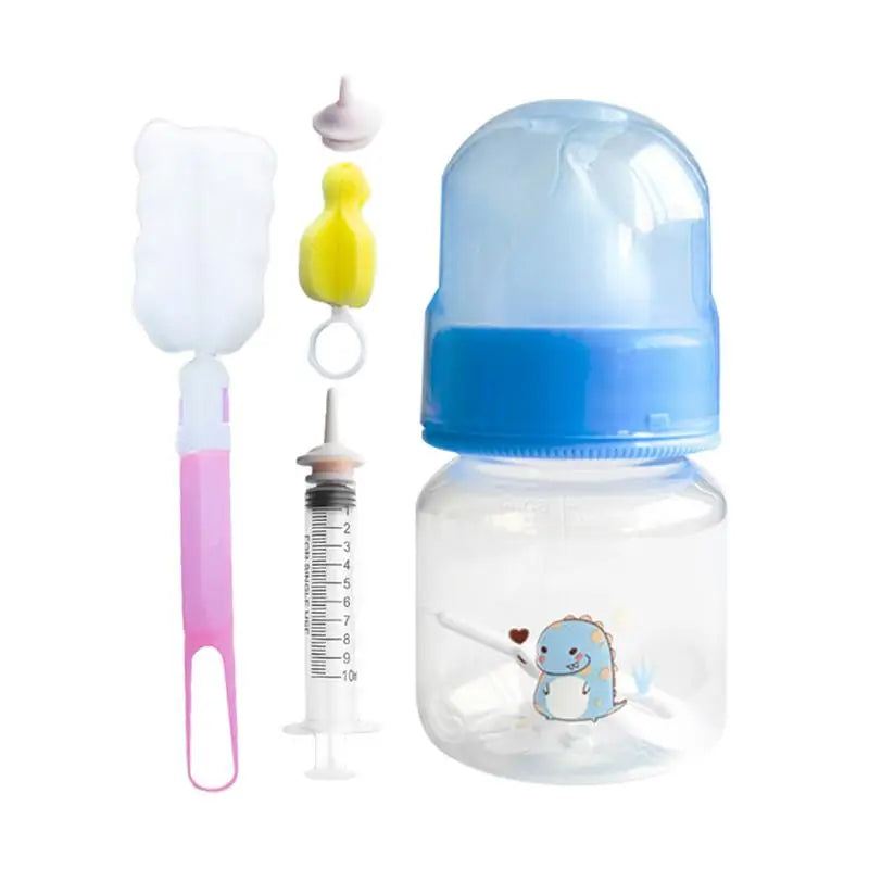 Puppy Feeding Bottle Puppy Milk Feeder Kitten Bottles Kitten Feeder Silicone Nipple Kitten Bottle Feeding Kit Milk Dispenser Pet