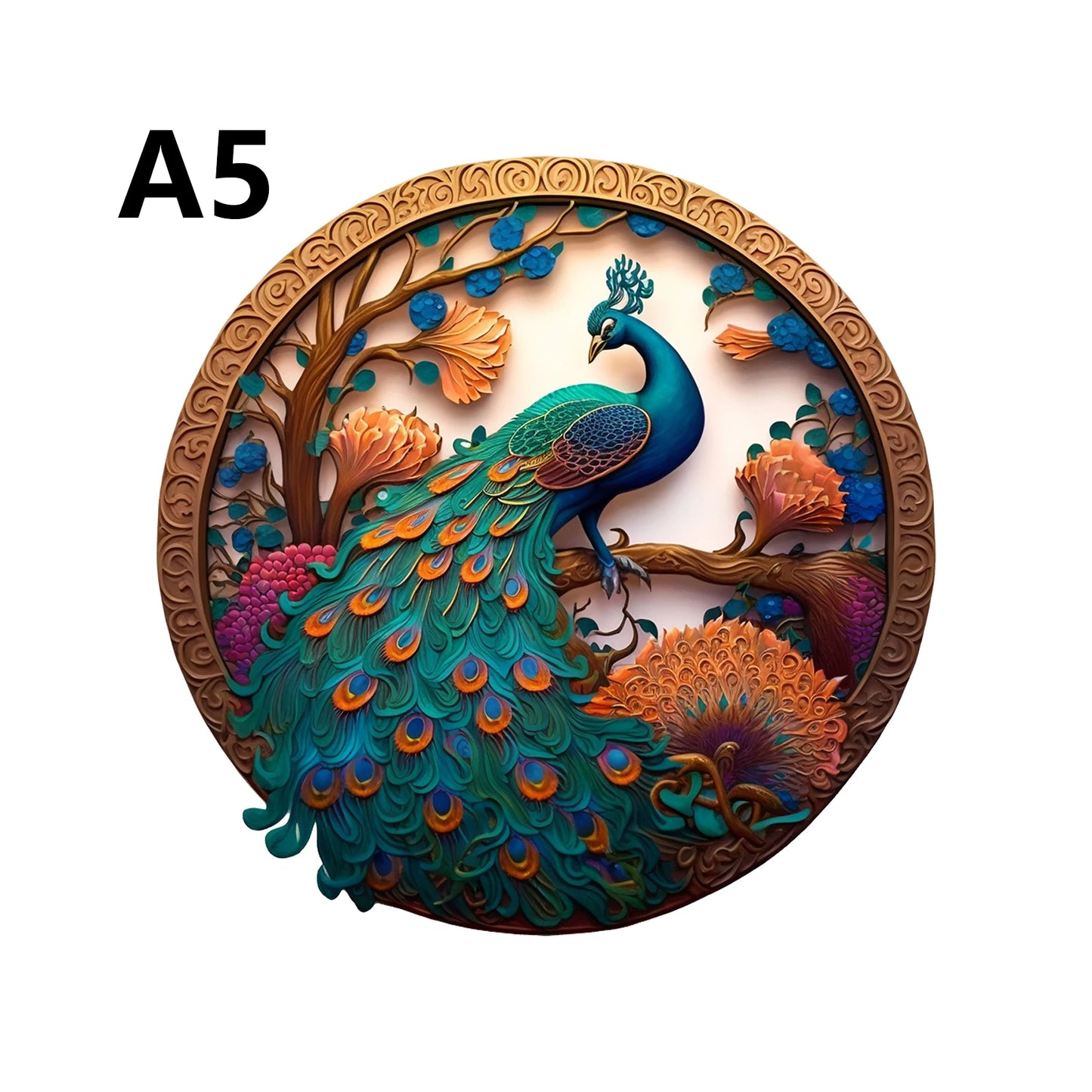 Top Quality 3D Jigsaw Wooden Puzzles Fish Bird Animal Shape Card Adults Kid Toys Gifts Family Puzzle Game Home Decoration 