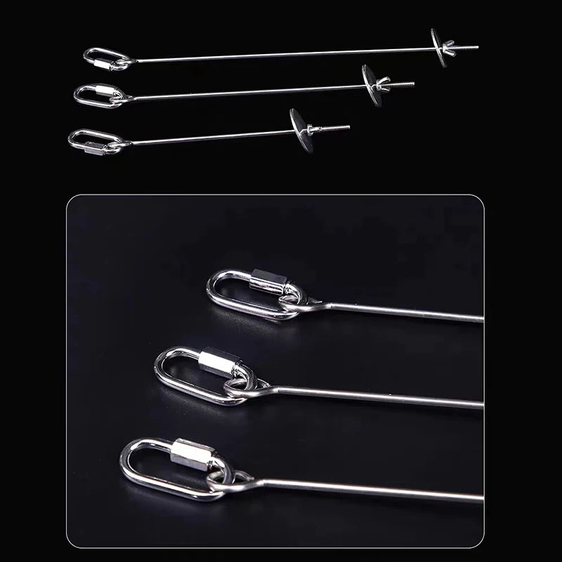 Stainless Steel Pet birdParrot Feeder Fruit Corn Fork Toys Chicken Vegetables Holder Hang Cage Feeding Stick Feeder Accessories