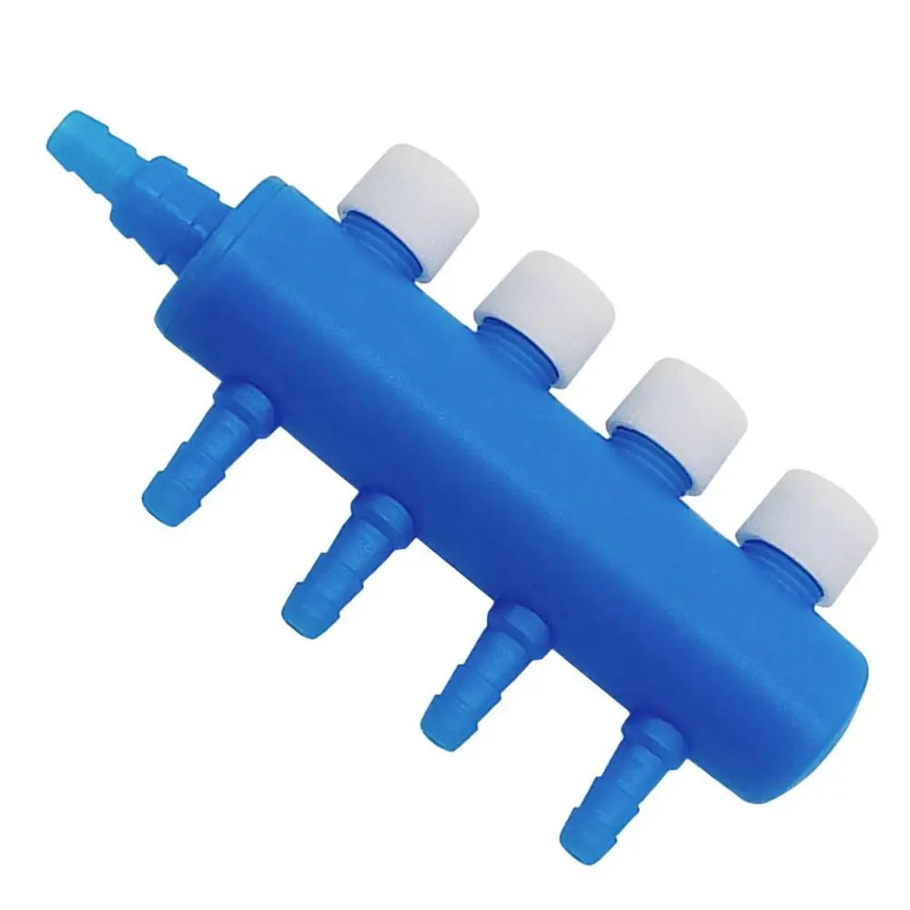 Fish Tank Air Splitter Fish Tank Air Pump Splitter Valve Aquarium Air Flow Control Lever Valve Distributor Splitter Airline Tube