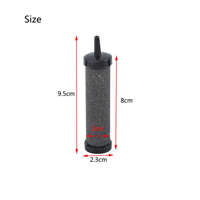 2cmx5cm/2cmx10cmAquarium Air Pump Sand Stone Oxygen Pump Fresh Air Stone Bubble Bar Aquarium Fish Tank Aerator Pump Accessories