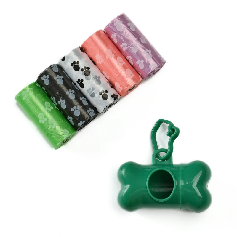 Useful Pet Poop Bag Set Multipurpose Carrier Garbage Clean Dispenser Box Dog Waste Poop Bag Dog Accessories Mascota Pet Supplies