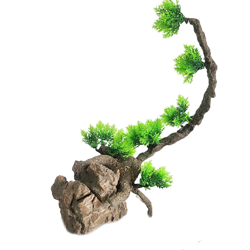 Artificial Tree Underwater Grass Aquarium Fish Tank Simulation Decoration Aquarium Backgrounds Plants Water Grass Accessories