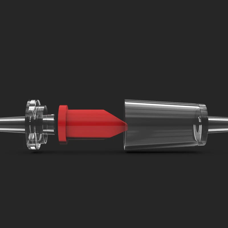UXCELL Aquarium Air Pump Check Valve Fish Tank One-way Check Valve Tracheal Hose Pipe Carbon Dioxide System Accessories