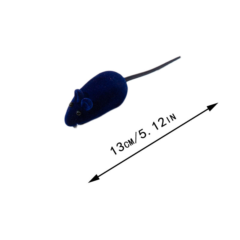 Sound Rubber Simulation Mouse Pet Cat Toys Interactive for Kitten Accessories Gifts Enamel Mouse Bite Resistance