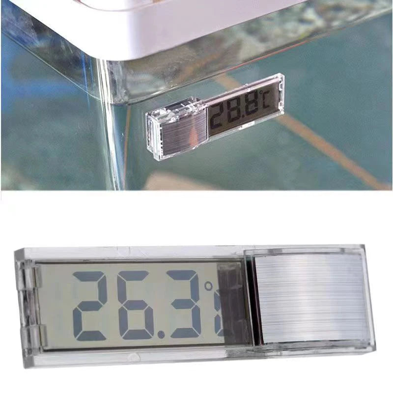 LCD Aquarium Thermometer Digital Electronic Temperature Measurement Fish Tank Temp Meter Aquarium Thermometer Accessories