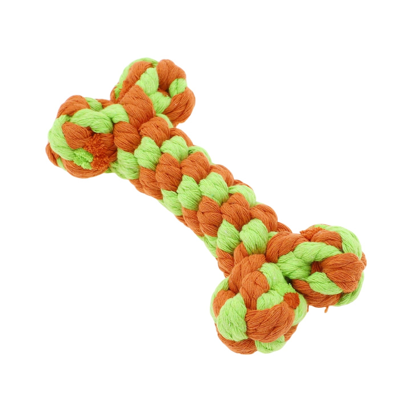 Uxcell Dogs Chew Toys Teeth Cleaning Cotton Rope Puppy Teethings Chewer Durable Braided Bite Resistant Chewing Doll Pet Supplies