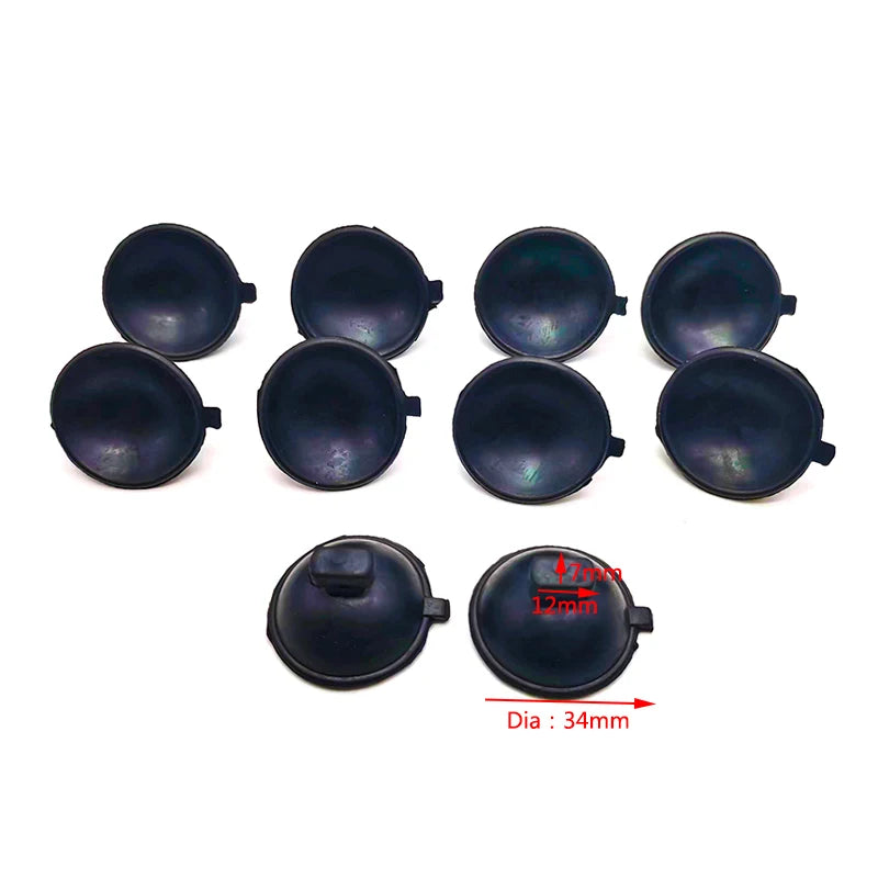 10Pcs/lot Black Aquarium Suction Cup Filter Air Pump Water Pump Holder Sucker for Fish Tank Pump Suction Cups For Glass Surface