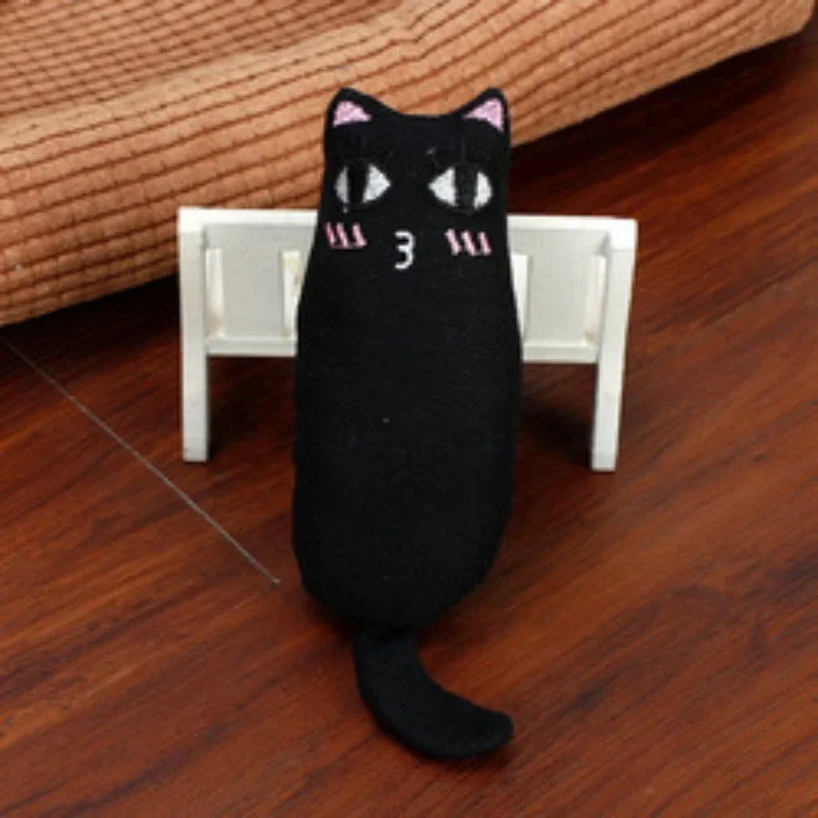 Pet Accessories Rustle Sound Catnip Toy Cats Product For Pets Cute cat Toys For Kitten Teeth Grinding Cat Plush Toy Thumb Pillow