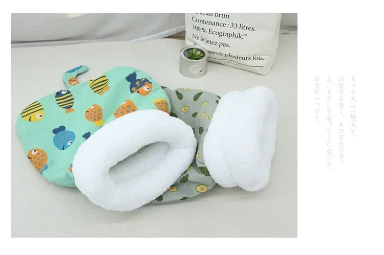 Warm Cat dog Sleeping Bag Soft Cat Bed Comfortable Tunnel Cat Nest Closed Pet House for Cats Lovely Cat Nest