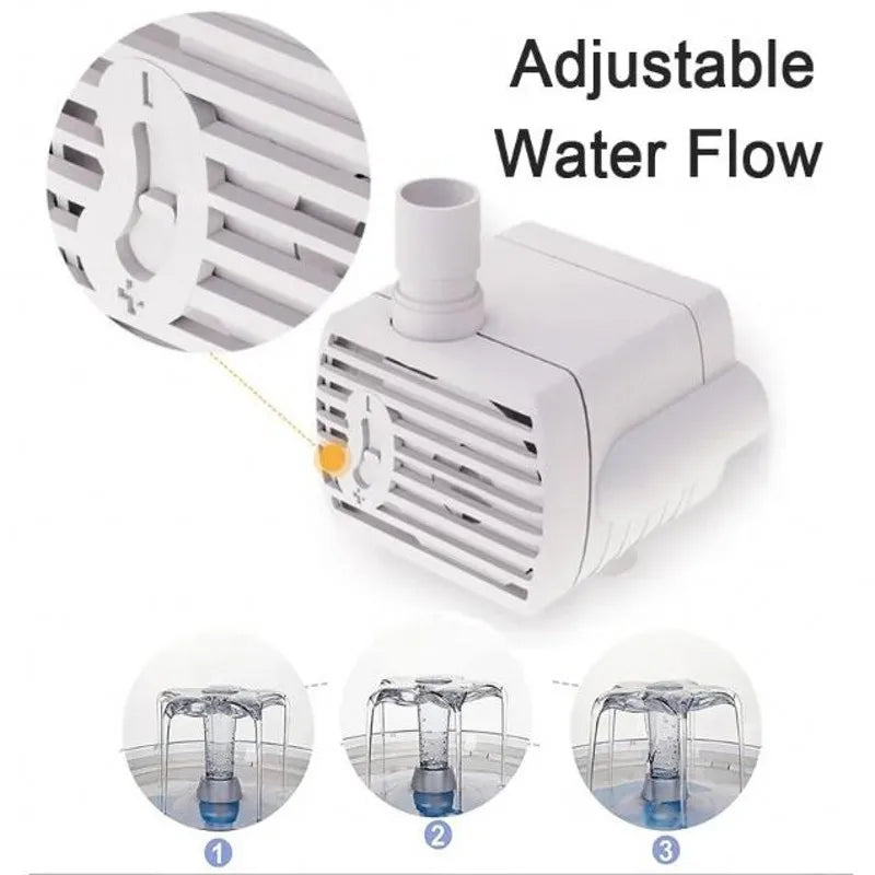 Water Pump Pet Cat Water Fountain Anti-dry Burning Motor Replacement for Cat Flowers Drinking Bowl Water Dispenser Pet Products