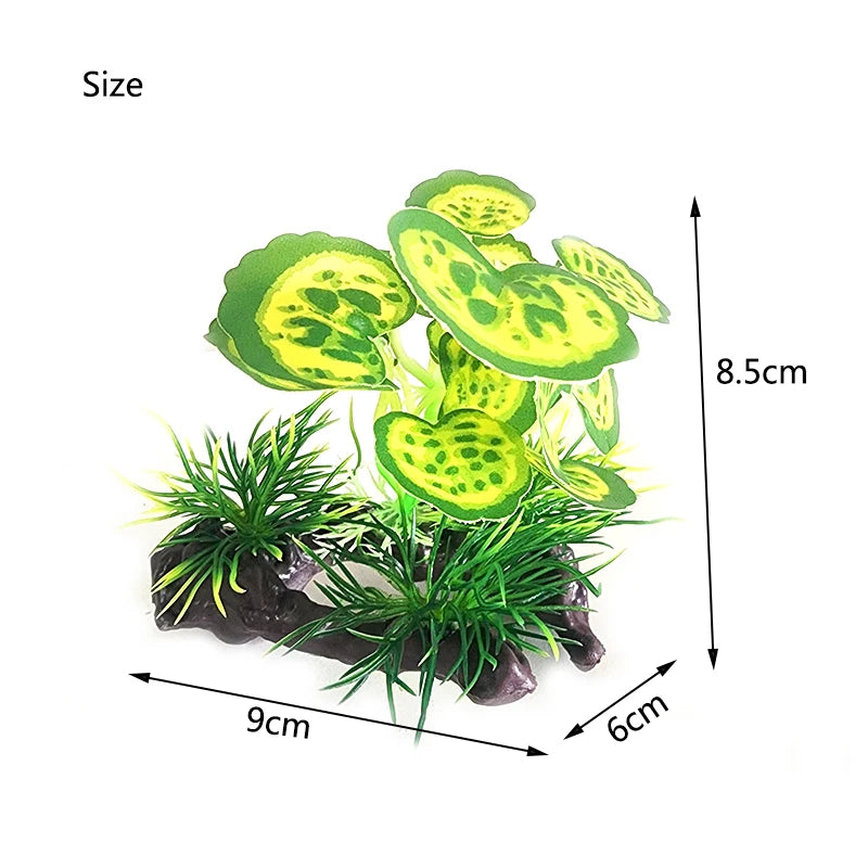 Artificial Underwater Grass Aquarium Fish Tank Simulation Decoration Aquarium Backgrounds Plants Water Grass Accessories Home