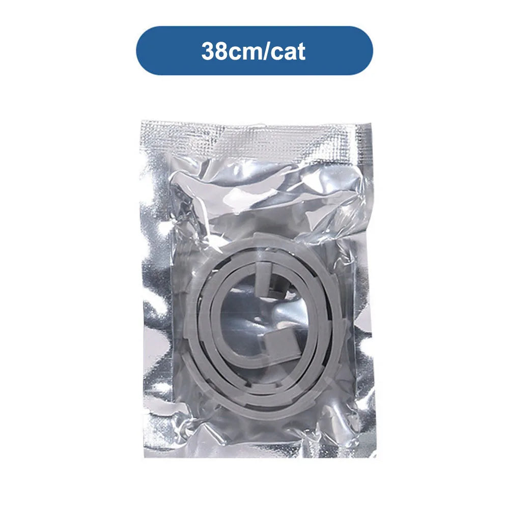 38cm 70cm Retractable Deworming Dog Cat Collar Pet Anti Flea Ticks Collar Repellent Mosquito Pet Collars for Cats Dogs Products