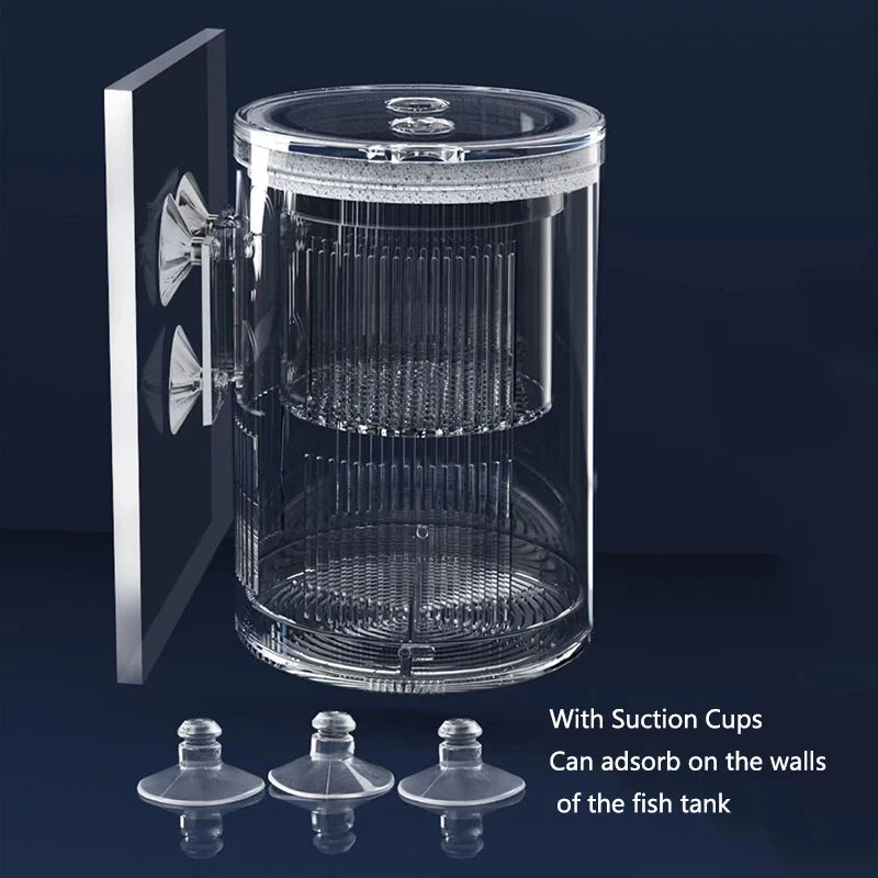 Acrylic Floating Fish Breeding Isolation Box Aquarium Breeder Feeder Fish Tank Hatching Incubator Aquarium Hatchery Accessories