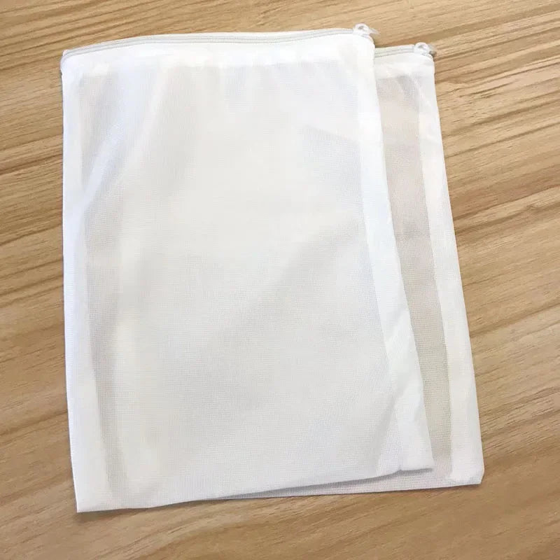Fine Hole Filter Net Bag Mesh Bag Acquarium Pond For Bio Ball Carbon Media Functional Aquarium Fish Tank Isolation Bags 2/5/10Pc